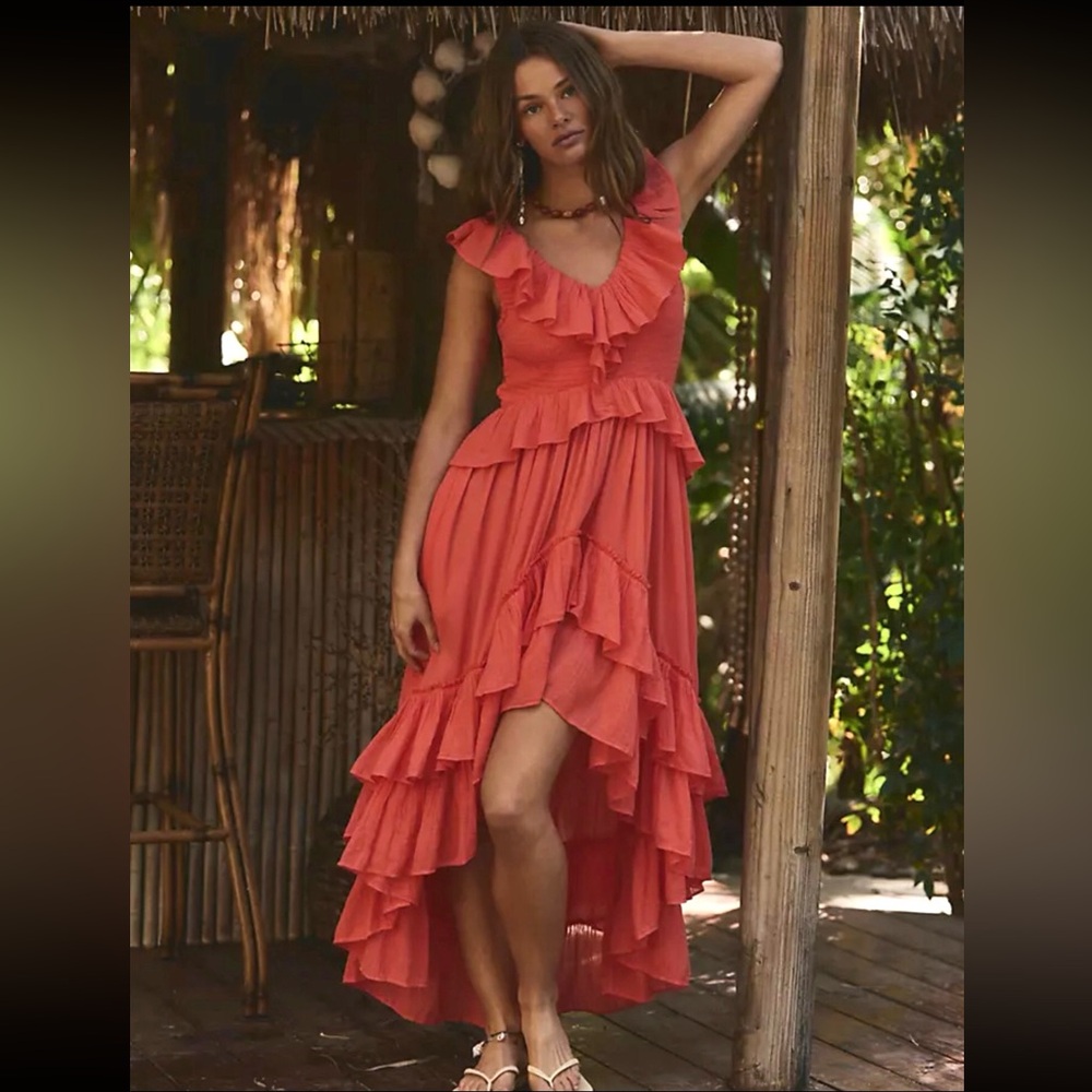 Free People Sunsational Midi Dress